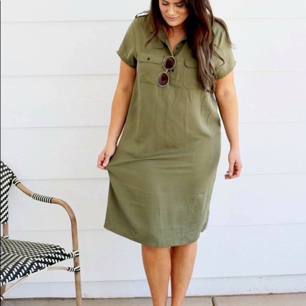 Cargo tee dress